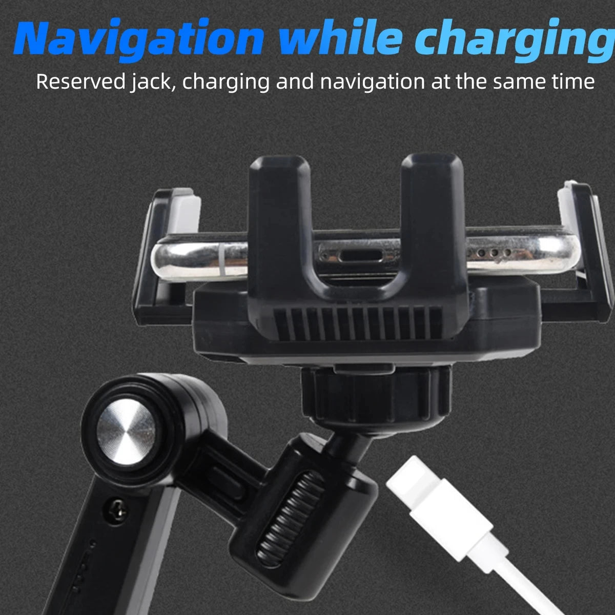 360 Rotatable Cellphone Car Phone Holder Fixed Shockproof Mobile Stand Big In GPS Support For iPhone Xiaomi Samsung Accesorries